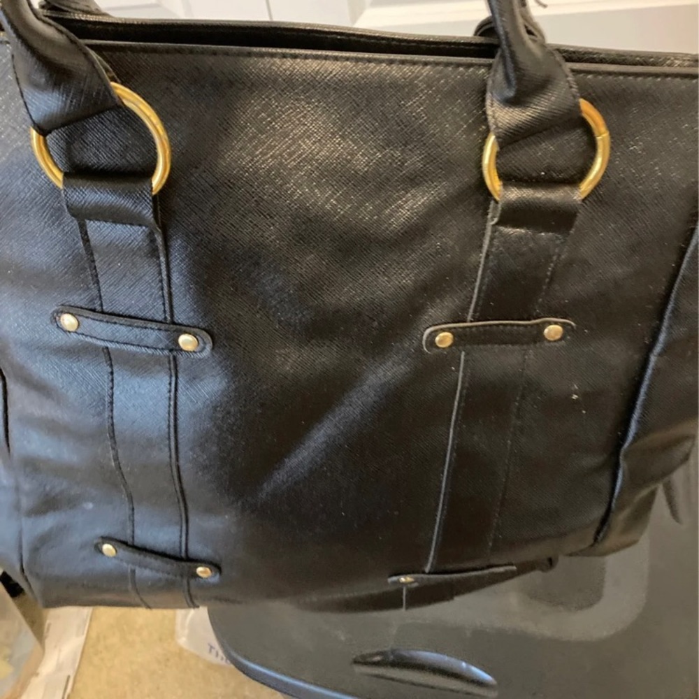 Black large purse